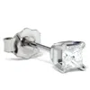 Pompeii3 1/4ct Diamond Stud 14k White Gold In Silver