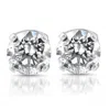 Pompeii3 1/4ct Diamond Stud Earrings 14k White Gold In Multi