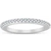 Pompeii3 1/4ct Diamond Wedding Ring 14k White Gold Anniversary In Silver