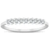 Pompeii3 1/4ct Diamond Wedding Ring 14k White Gold In Multi