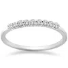 Pompeii3 1/4ct Lab Created Diamond Wedding Stackable Ring 14k White Gold In Multi