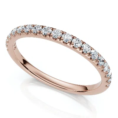 Pompeii3 1/4ct Pave Diamond Wedding Ring 14k Gold Or Platinum Anniversary Band Lab Grown