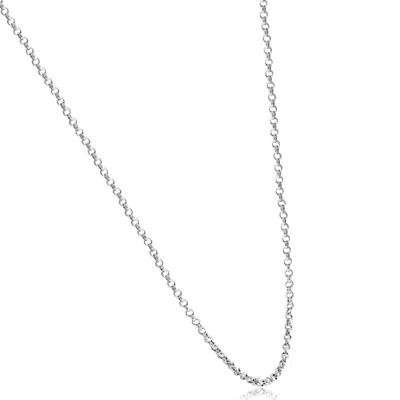 Pompeii3 14k Gold 18" Micro Rolo Chain With Lobster Clasp In Multi