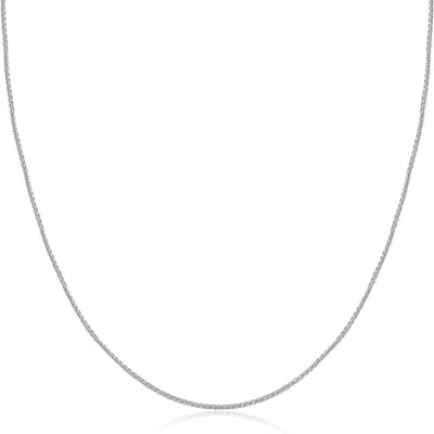 Pompeii3 14k Gold Wheat Round Chain 18" .7mm 1.61grams With Lobster Clasp