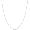 Pompeii3 14k White Gold 0.7-mm Round Cable Chain (18 Inches) In Multi