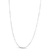 Pompeii3 14k White Gold 18" Chain With Lobster Clasp 1.6 Grams In Multi