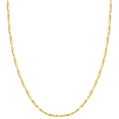 Pompeii3 14k Yellow Gold Women's 24" Chain Necklace 10 Grams 2.5mm Thick