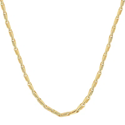 Pompeii3 14k Yellow Gold Women's 24" Chain Necklace 15 Grams 4.5mm Thick