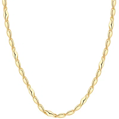 Pompeii3 14k Yellow Gold Women's 24" Chain Necklace 17 Grams 4mm Thick