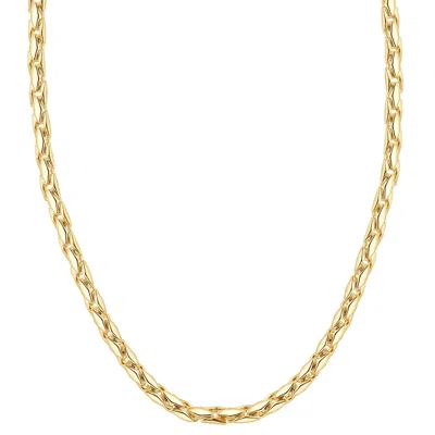Pompeii3 14k Yellow Gold Women's 24" Chain Necklace 28 Grams 4.5mm Thick