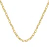 Pompeii3 14k Yellow Gold Women's 24" Chain Necklace 32 Grams 7.5mm Thick In Gold