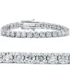 Pompeii3 15ct Tw Natural Diamond Tennis Bracelet 7" Double Lock Clasp In Multi