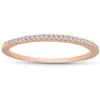 Pompeii3 1/6ct Diamond Ring 14k Rose Gold In Multi