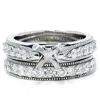Pompeii3 1ct Diamond Engagement Matching Wedding Ring 14k Set In Multi