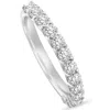 Pompeii3 1ct Diamond U Prong Wedding Ring Stackable Band 14k Gold Lab Grown In Multi