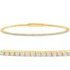 Pompeii3 1ct F/vs Diamond Flexible Oval Bangle Women's Bracelet 14k Yellow Gold Lab Grown In Multi