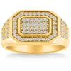 Pompeii3 1ct Men's Diamond Ring In 14k Gold Lab Grown In Multi