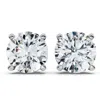 Pompeii3 1ct Tw Round Diamond Studs 14k Gold Lab Grown