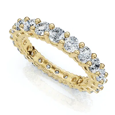 Pompeii3 2 - 6ct Tw Diamond Eternity Ring 14k Gold Anniversary Lab Grown Wedding Band