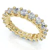 Pompeii3 2 1/2ct Diamond U Prong Eternity Ring In 14k Gold Or Platinum Lab Grown In Gold