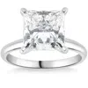 Pompeii3 2 1/2ct Princess Cut Solitaire Diamond Engagement Ring 14k White Gold Lab Grown In Multi