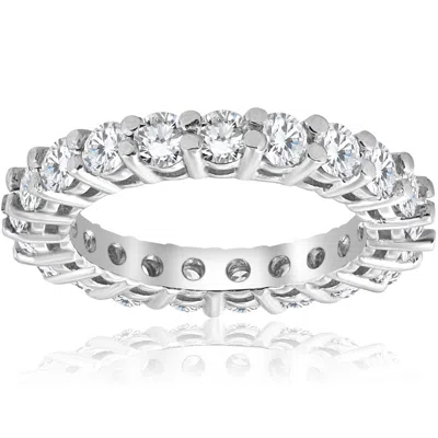 Pompeii3 2 3/8ct Diamond Eternity Ring 14k White Gold In Multi