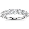 Pompeii3 2 Ct Tw 7-stone Diamond Wedding Ring In White Or Yellow Gold In Multi