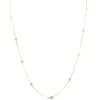 Pompeii3 2 Tcw Diamond Bezel Station Necklace 14k Yellow Gold In Multi