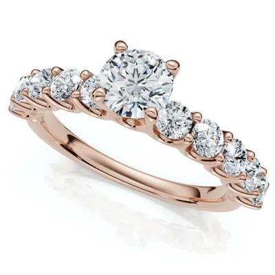 Pompeii3 2ct Diamond Engagement Ring 14k Gold Lab Grown In Multi