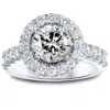 Pompeii3 2ct Diamond Engagement Ring 14k White Gold Lab Grown Size Selectable In Multi