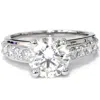Pompeii3 2ct Diamond Engagement Wedding Ring 14k White Gold In Multi