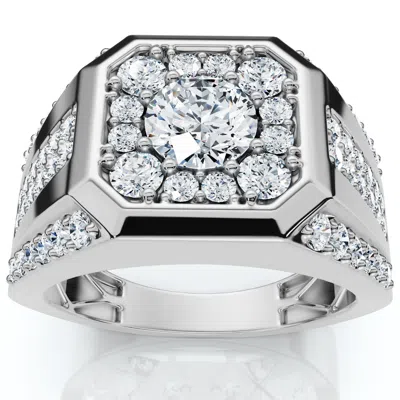 Pompeii3 2ct Men's Diamond Ring 10k Gold Lab Grown