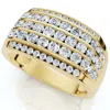 Pompeii3 2ct Men's Diamond Ring In 14k Gold Lab Grown In Multi