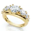 Pompeii3 2ct Tw Diamond Anniversary Stackable Wedding Ring 14k Gold Lab Grown