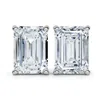 Pompeii3 2ct Tw Emerald Cut Diamond Studs 14k Gold Lab Grown
