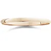 Pompeii3 2mm Dome High Polished Wedding Band 14k Rose Gold Size Selectable In Multi