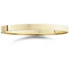 Pompeii3 2mm Flat High Polished Wedding Band 10k Yellow Gold Size Selectable In Multi