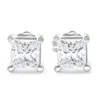 Pompeii3 3/4ct Diamond Studs 14k White Gold In Silver