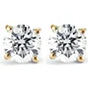 Pompeii3 3/4ct Diamond Studs 14k Yellow Gold In Multi