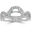 Pompeii3 3/4ct Pave Halo Diamond Ring 14k White Gold In Multi
