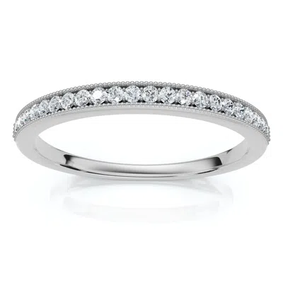 Pompeii3 3/8thct Diamond Sephora Stackable Wedding Anniversary Ring 10k Gold Lab Grown