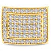 Pompeii3 3ct Diamond Men's Pave Anniversary Wedding Ring In 10k Yellow Gold In Multi