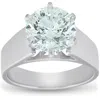 Pompeii3 3ct Diamond Solitaire Engagement Ring 14k White Gold Lab Grown In Multi