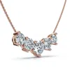 Pompeii3 3ct Silvie Diamond Necklace 14k Gold 18" Lab Grown Ef/vs In Gold