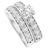 Pompeii3 3ct Tw Diamond Engagement & Wedding Ring Set 14k White Or Yellow Gold In Multi