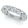 Pompeii3 4ct Diamond Eternity Ring 14k Gold Or Platinum Lab Grown In Multi