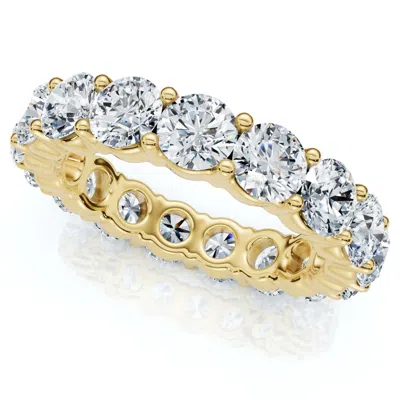 Pompeii3 4ct Diamond Eternity Ring 14k Gold Or Platinum Lab Grown In Silver