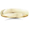 Pompeii3 4mm Dome High Polished Wedding Band 14k Yellow Gold Size Selectable In Gold