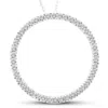 Pompeii3 5/8ct Circle Of Life Round Diamond Pendant 10k White Gold In Multi