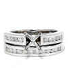 Pompeii3 5/8ct Diamond Ring Setting Mounting 14k Gold In Multi